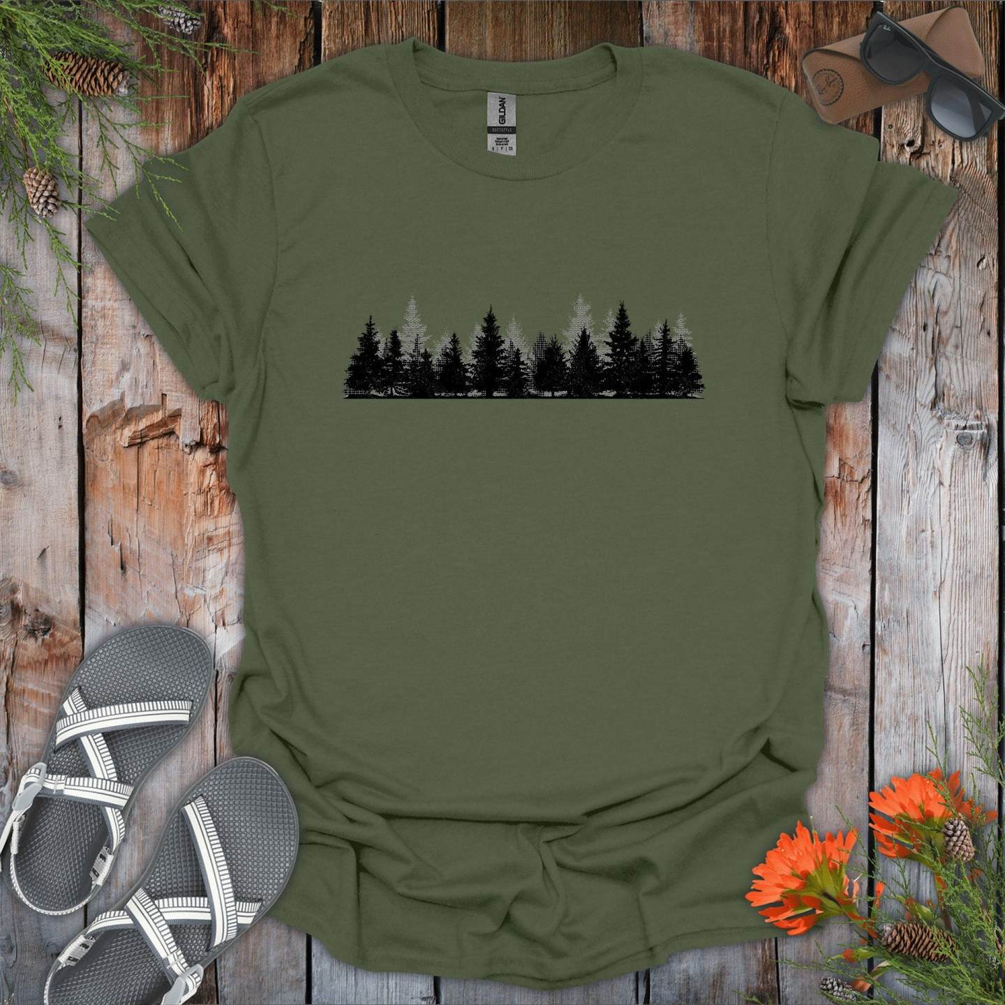 Pine Trees T-Shirt