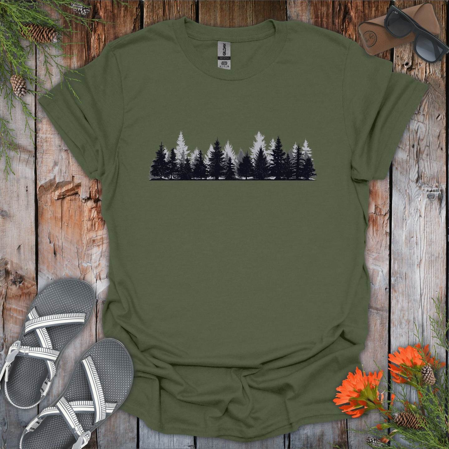 Pine Trees T-Shirt