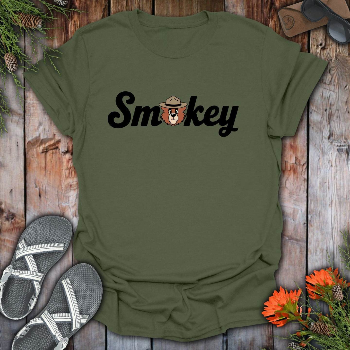 Smokey Cursive T-Shirt