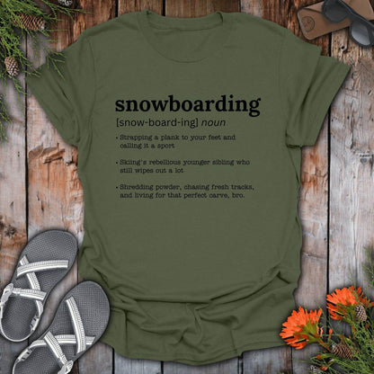 Snowboarding Defined T-Shirt