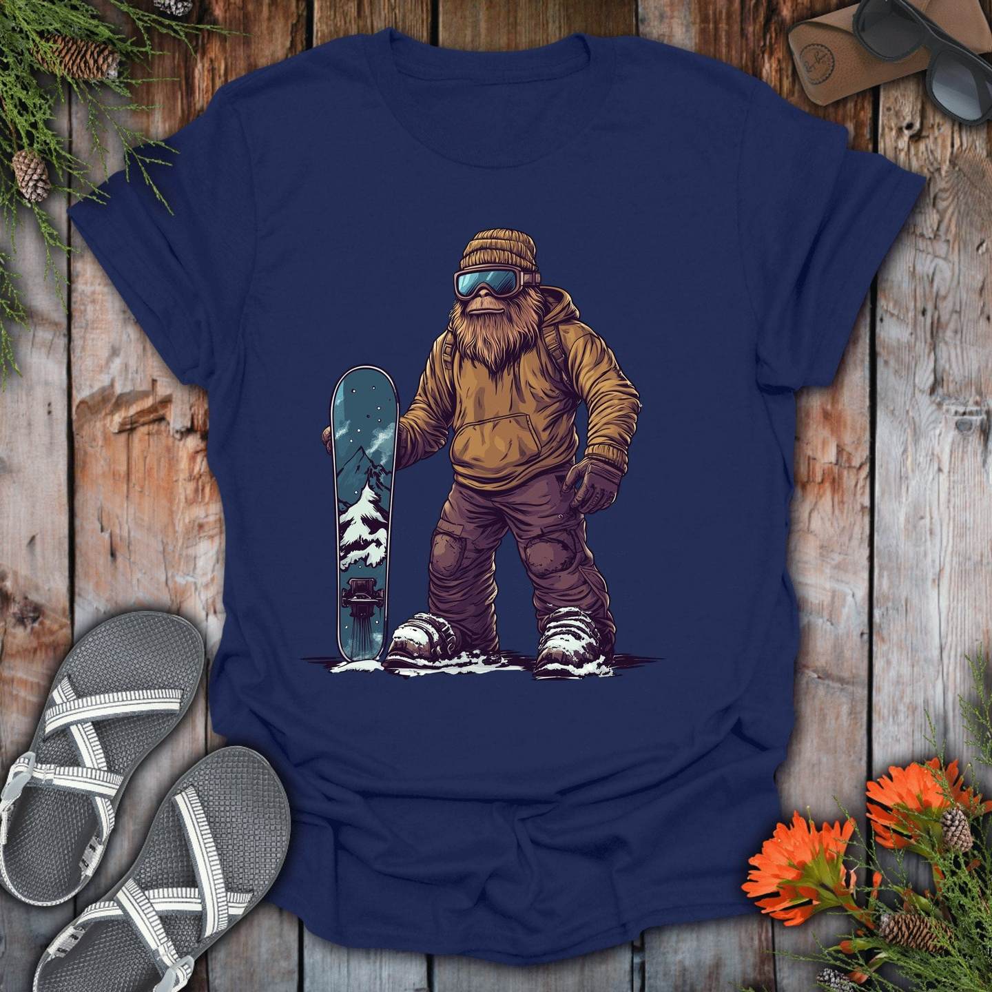 Bigfoot Boarder T-Shirt