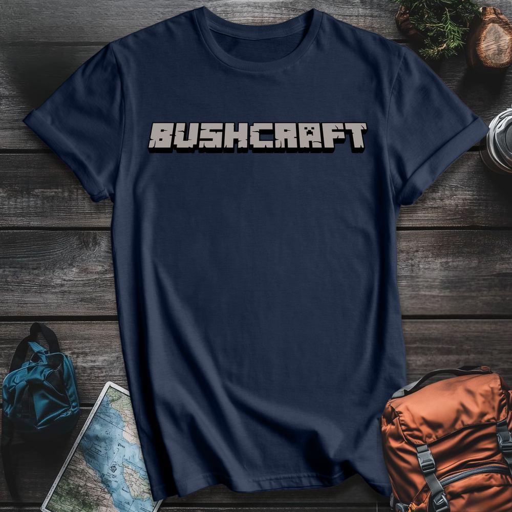 Printify T-Shirt Navy / S Bushcraft T-Shirt