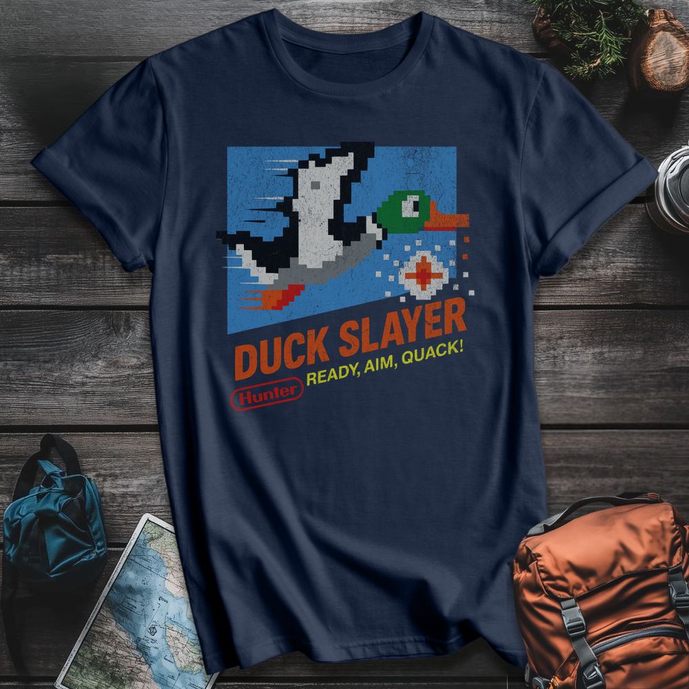 Printify T-Shirt Navy / S Duck Slayer T-Shirt