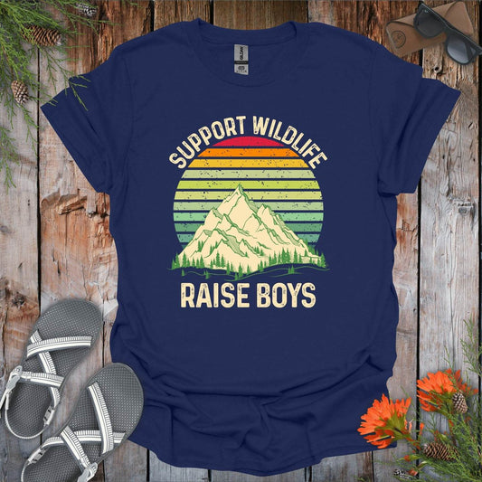 Support Wildlife Raise Boys T-Shirt