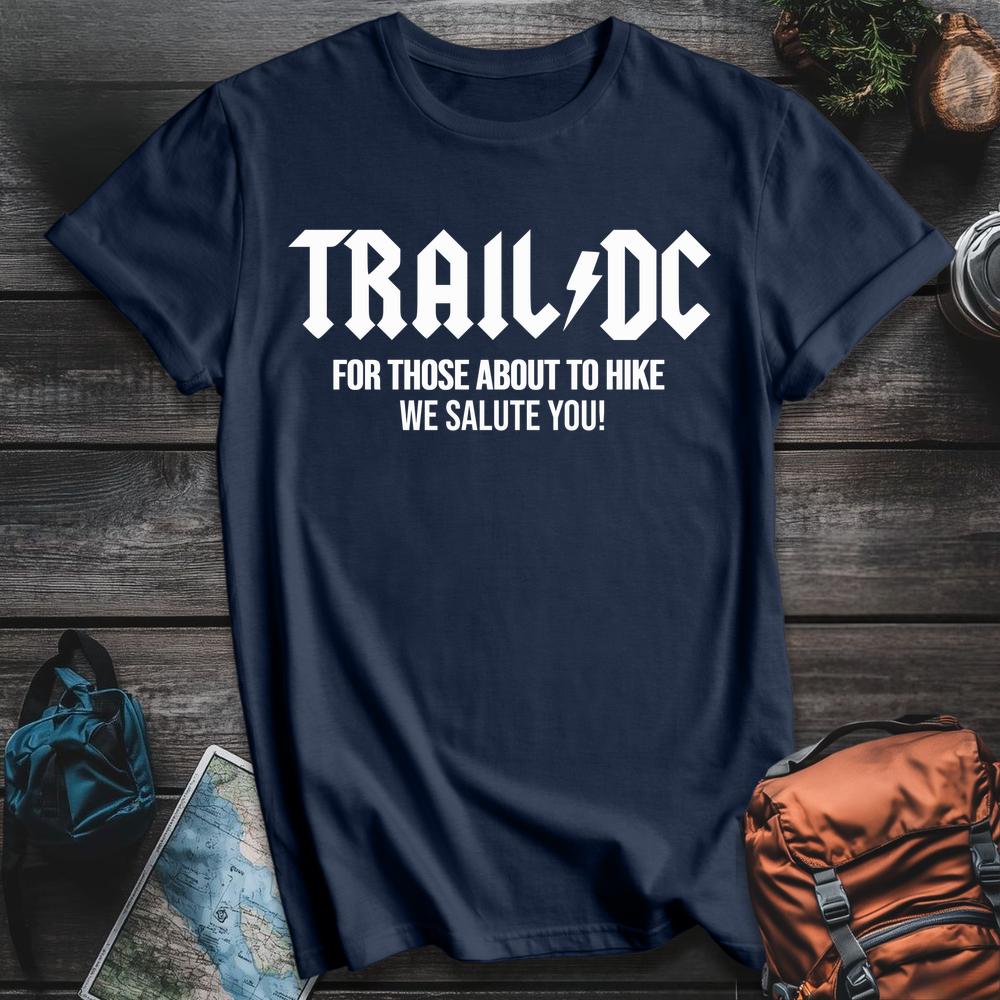 Printify T-Shirt Navy / S Trail DC T-Shirt