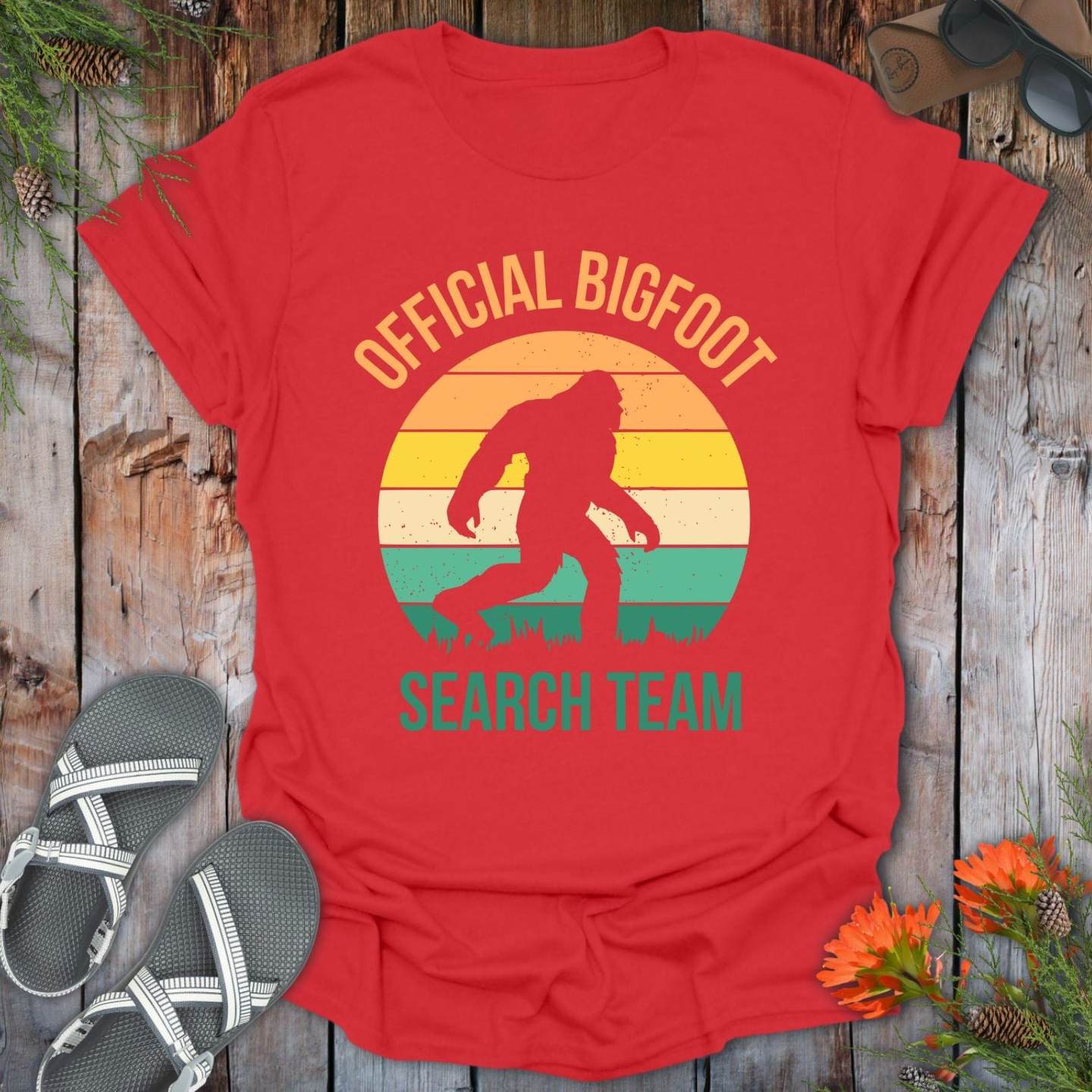 Official Bigfoot Search Team T-Shirt