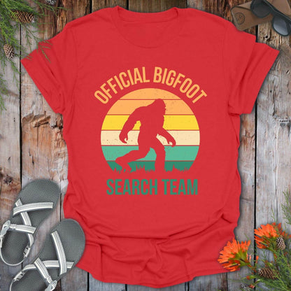 Official Bigfoot Search Team T-Shirt