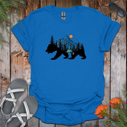 Bear Camp Scene T-Shirt