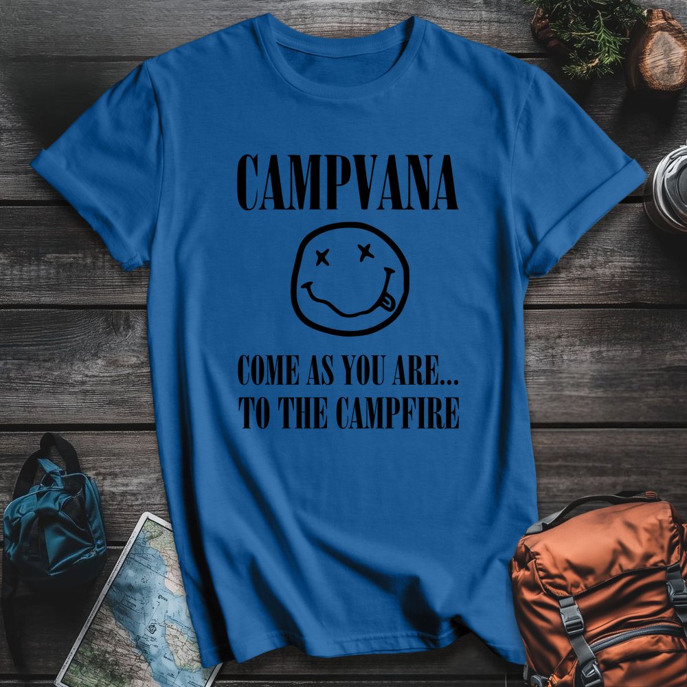 Printify T-Shirt Royal / S Campvana T-Shirt