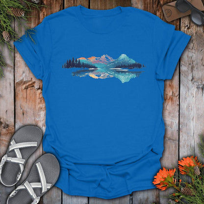 Colored Mountainscape T-Shirt