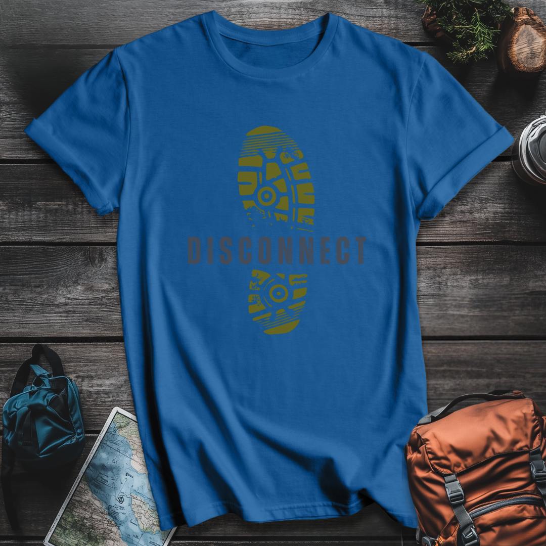 Printify T-Shirt Royal / S Disconnect T-Shirt
