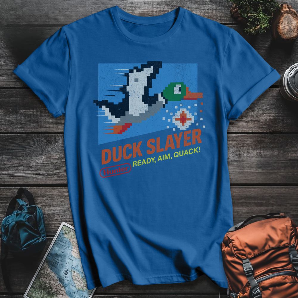 Printify T-Shirt Royal / S Duck Slayer T-Shirt
