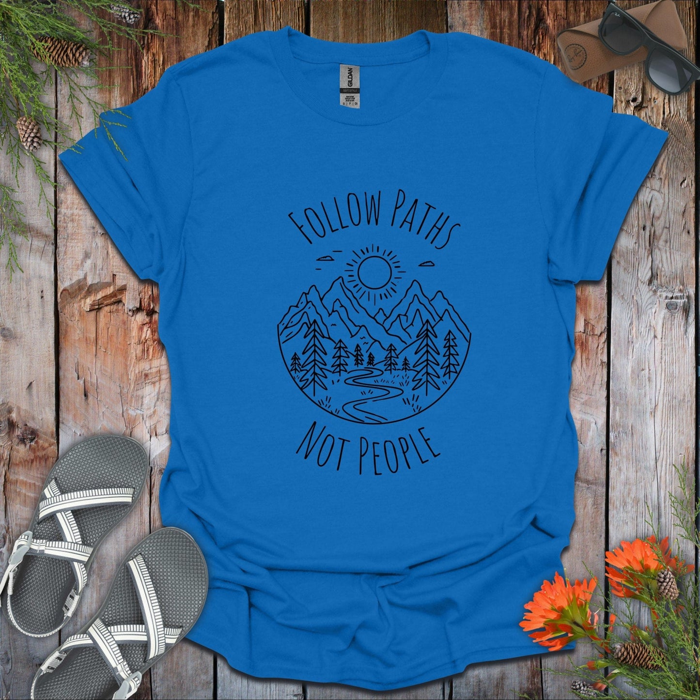 Follow Paths Not People T-Shirt