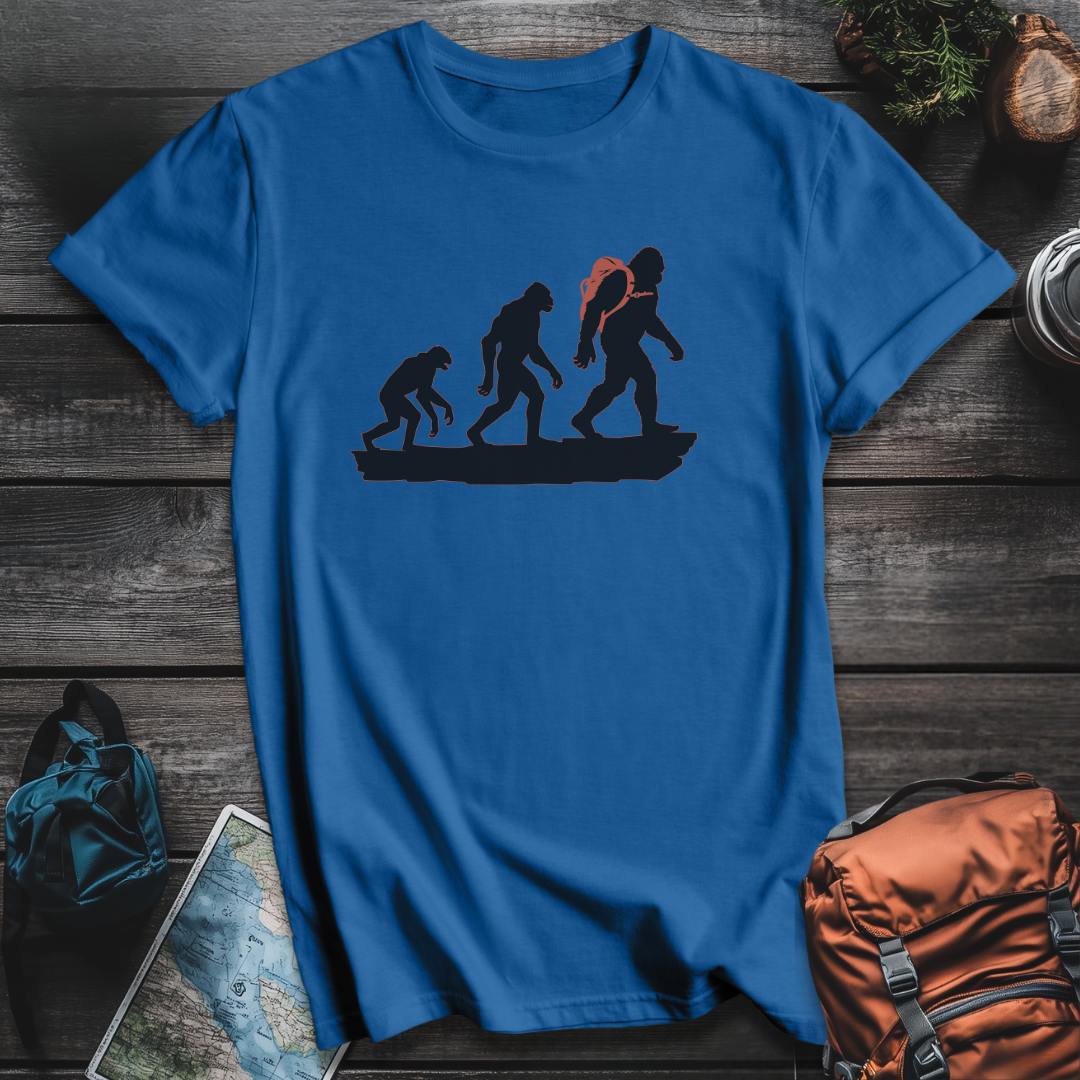 Printify T-Shirt Royal / S Hiker Evolution T-Shirt