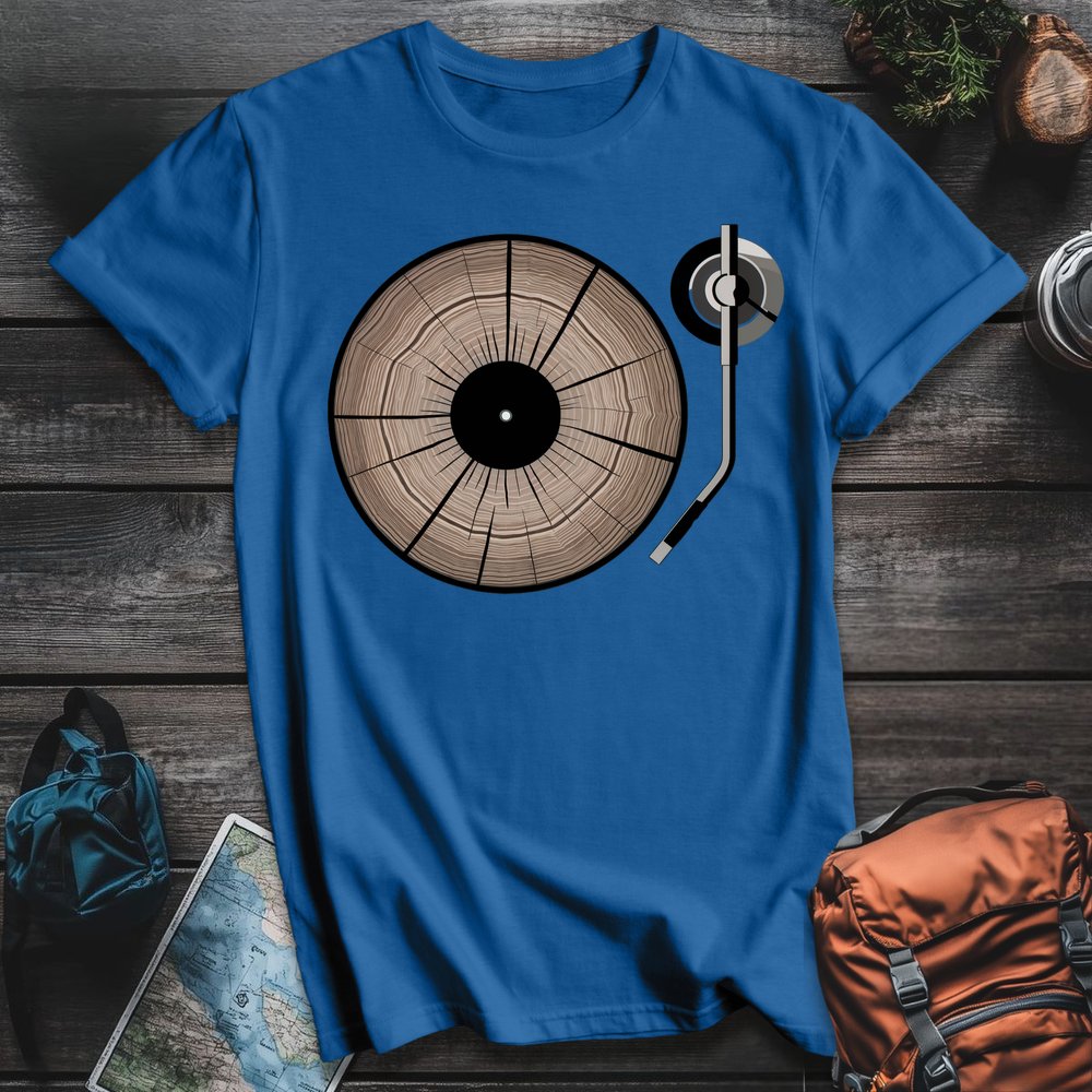 Printify T-Shirt Royal / S Natures Record T-Shirt
