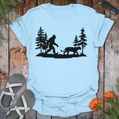 Bigfoot Lion Stroll T-Shirt