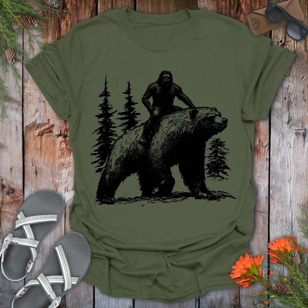 Bigfoot Forest Ride T-shirt