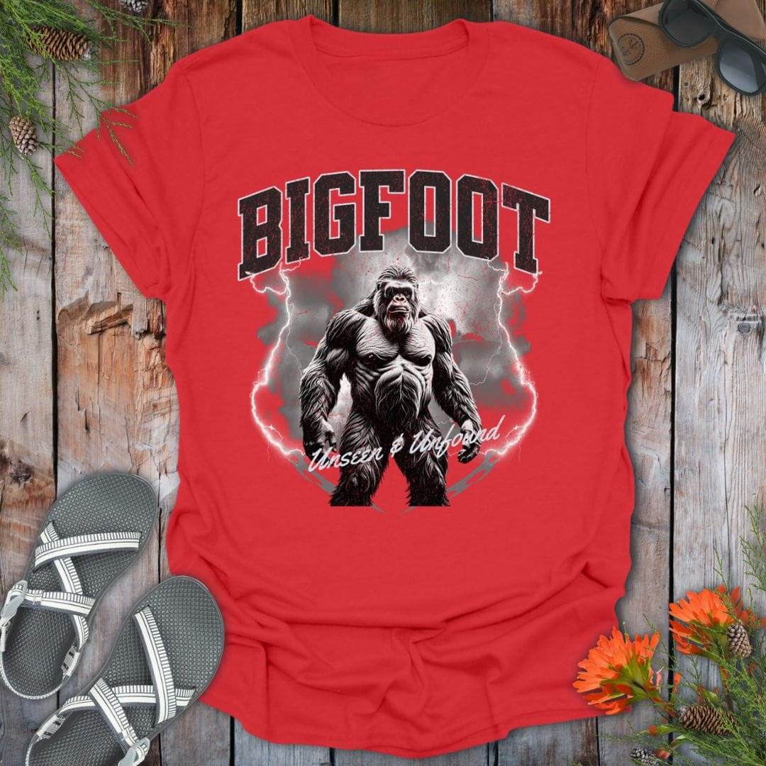 Bigfoot Bootleg Unseen T-shirt