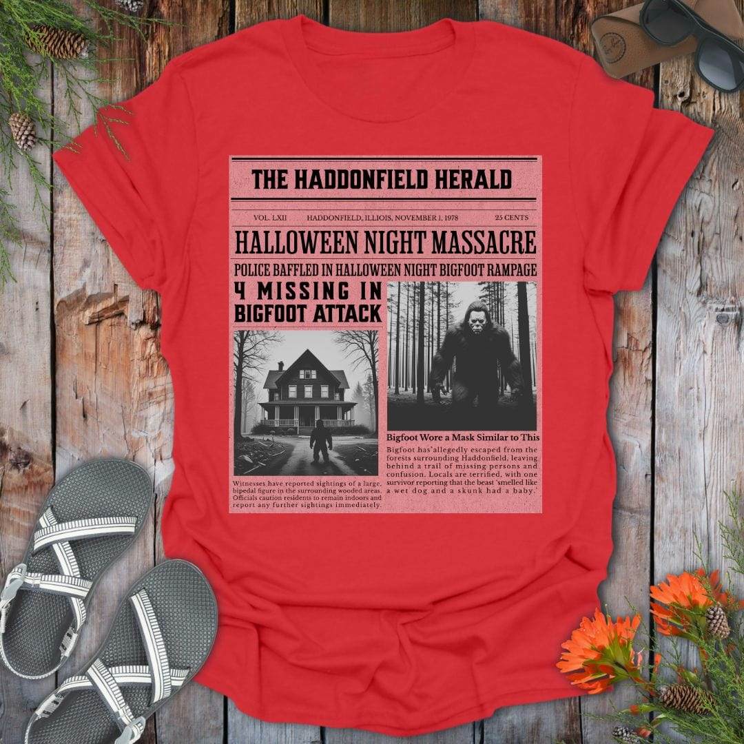 Bigfoot Meyers Massacre T-shirt