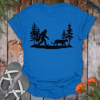 Bigfoot Lion Stroll T-Shirt