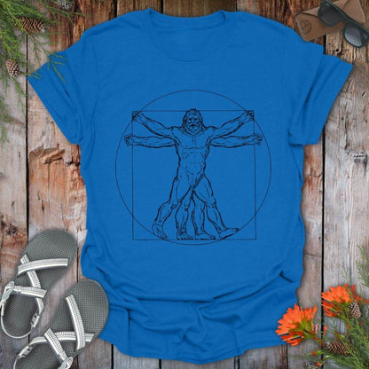 Vitruvian Bigfoot T-Shirt