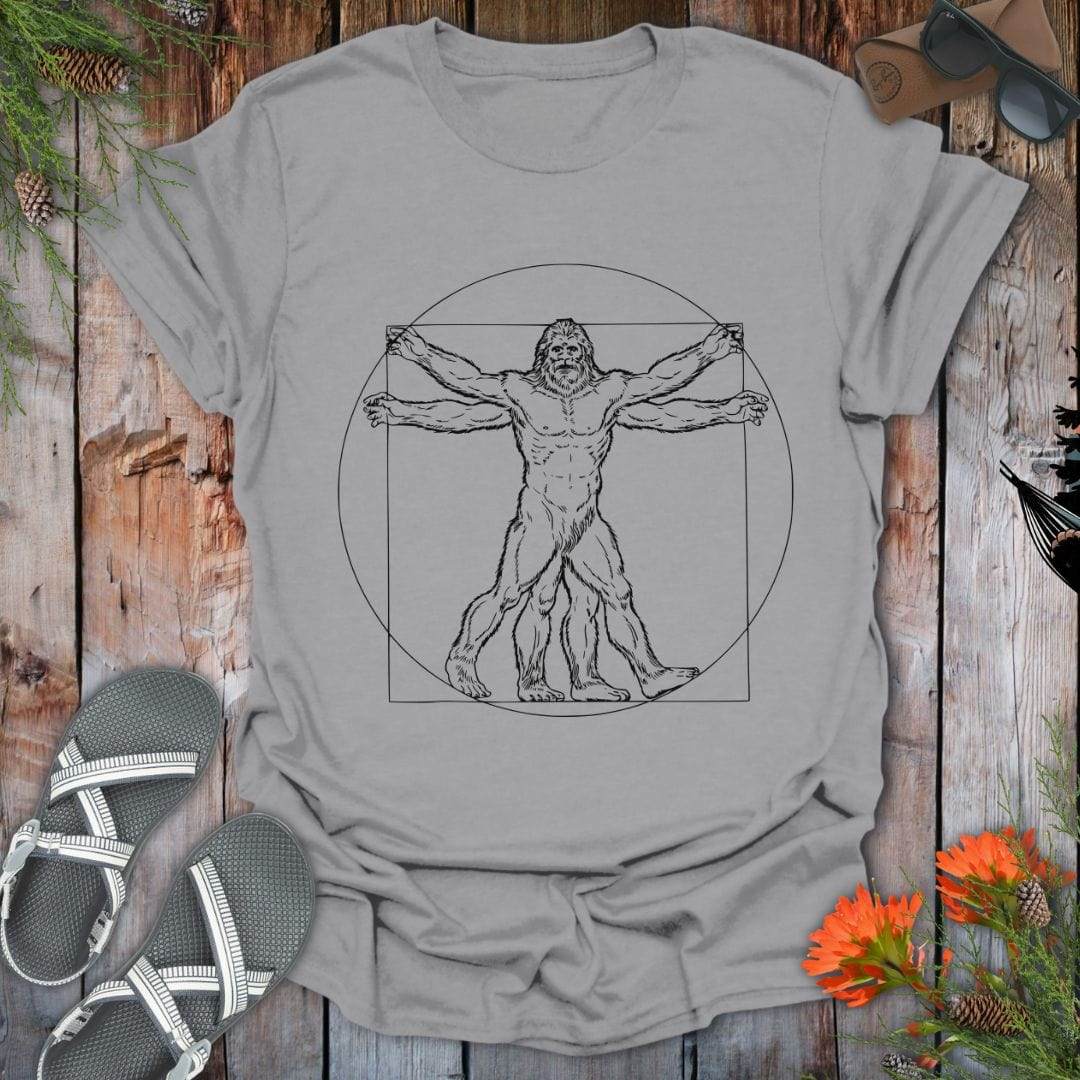 Vitruvian Bigfoot T-Shirt