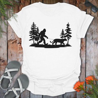 Bigfoot Lion Stroll T-Shirt