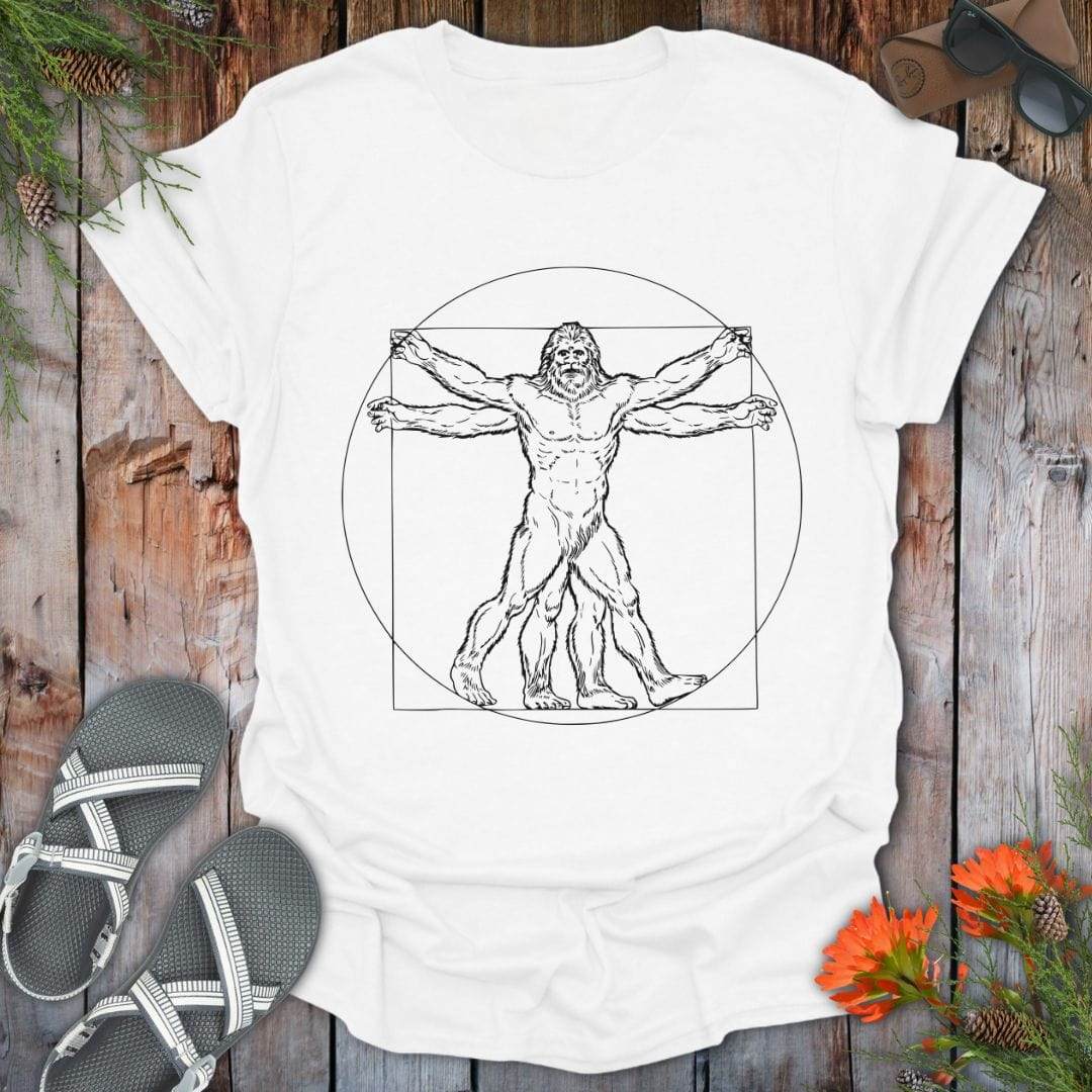 Vitruvian Bigfoot T-Shirt