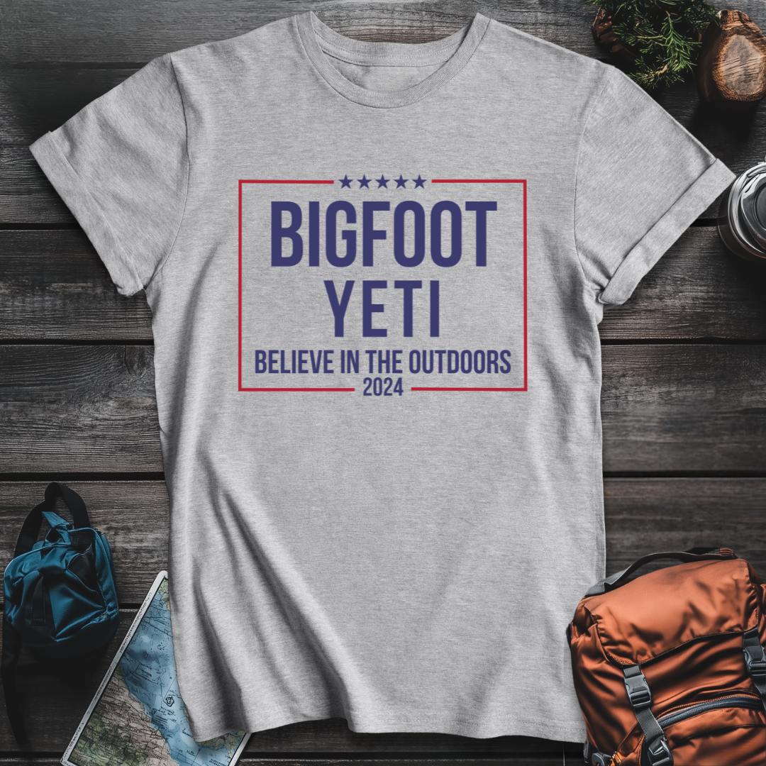 Printify T-Shirt Sport Grey / S Believe Outdoors 2024 T-Shirt