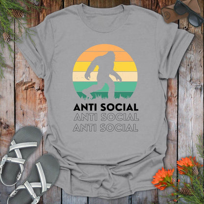 Bigfoot Anti Social T-Shirt