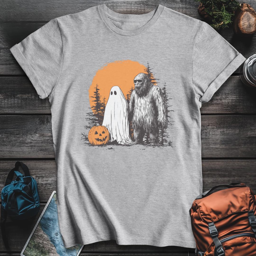 Printify T-Shirt Sport Grey / S Bigfoot & Ghost T-Shirt