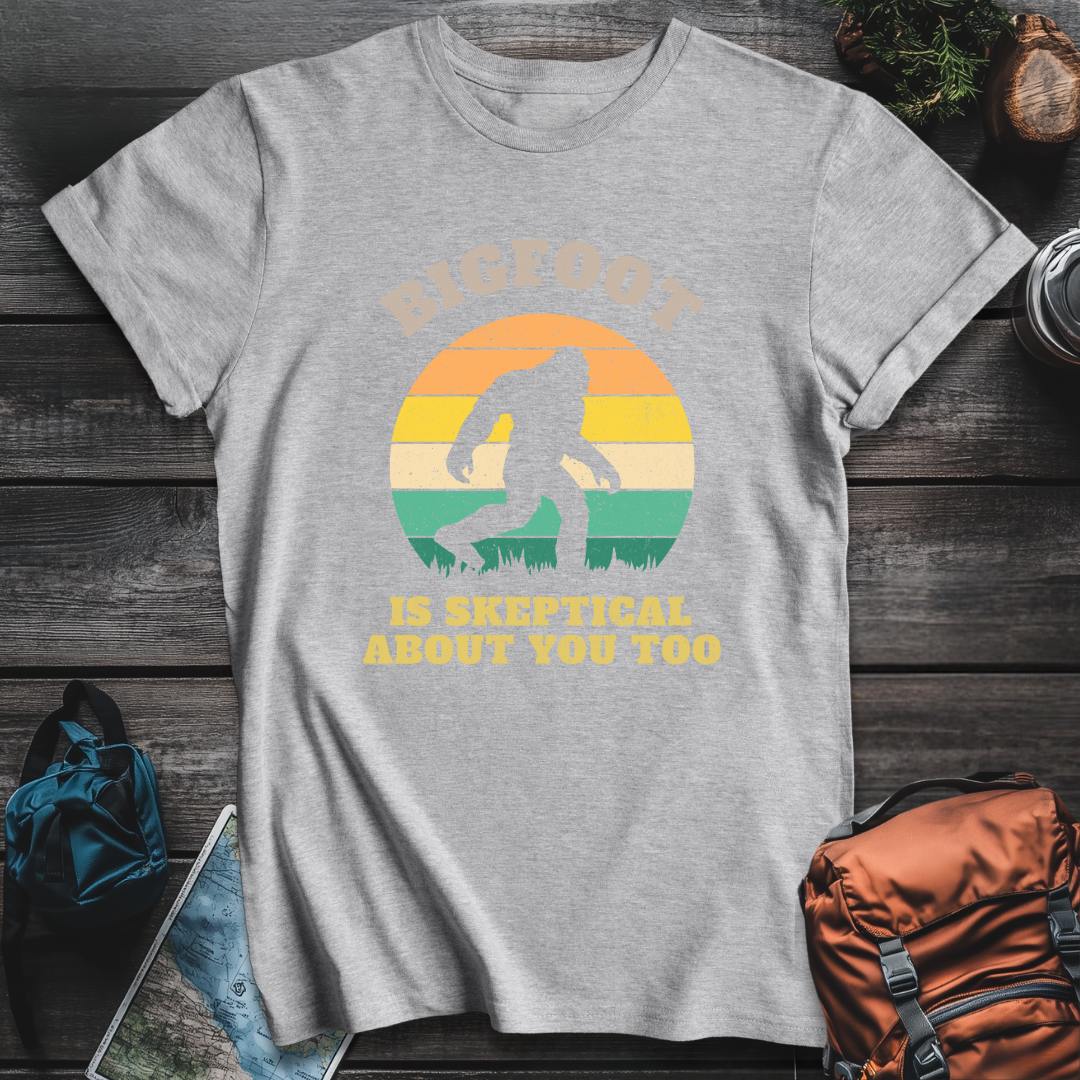 Printify T-Shirt Sport Grey / S Bigfoot Is Skeptical of You Vintage T-Shirt