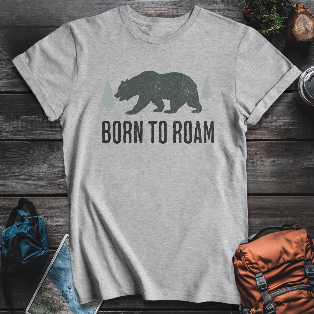 Printify T-Shirt Sport Grey / S Born to Roam T-Shirt