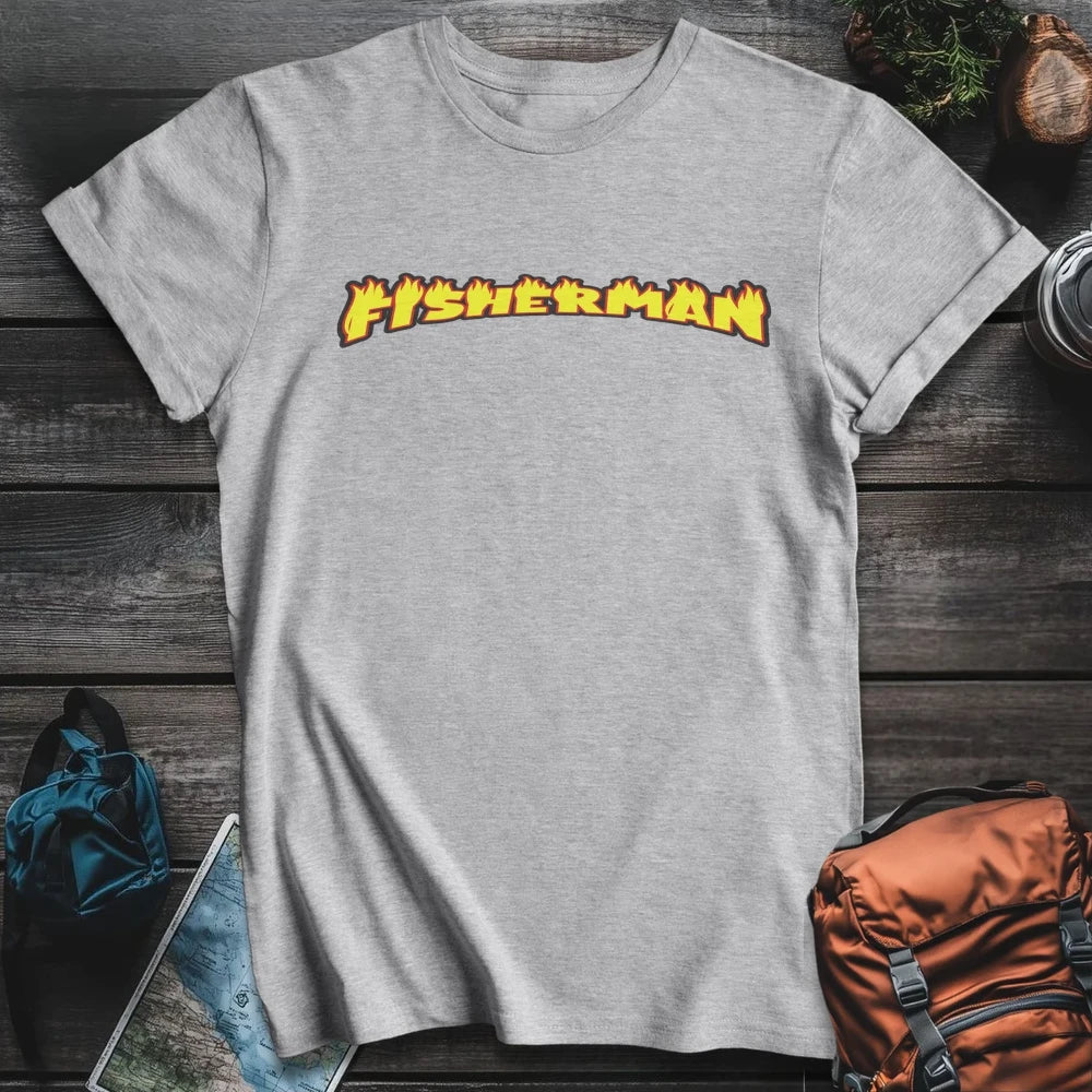 Printify T-Shirt Sport Grey / S Fisherman T-Shirt