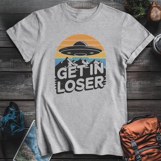 Printify T-Shirt Sport Grey / S Get In Loser T-Shirt