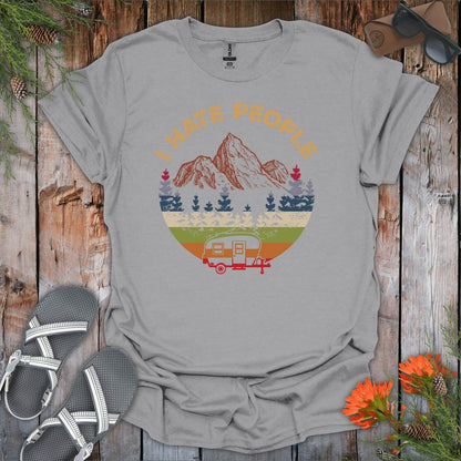 I Hate People Camping T-Shirt