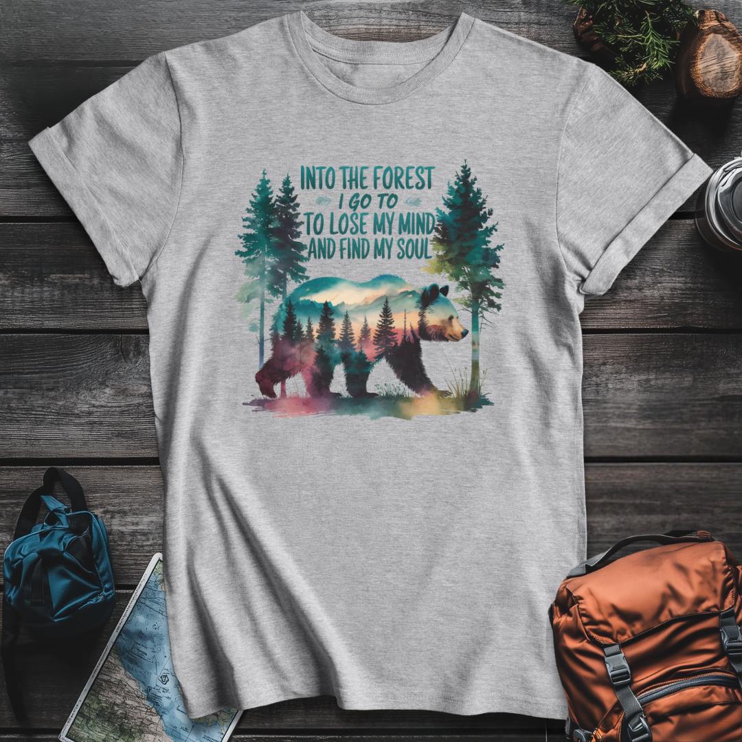 Printify T-Shirt Sport Grey / S Into The Forest T-Shirt