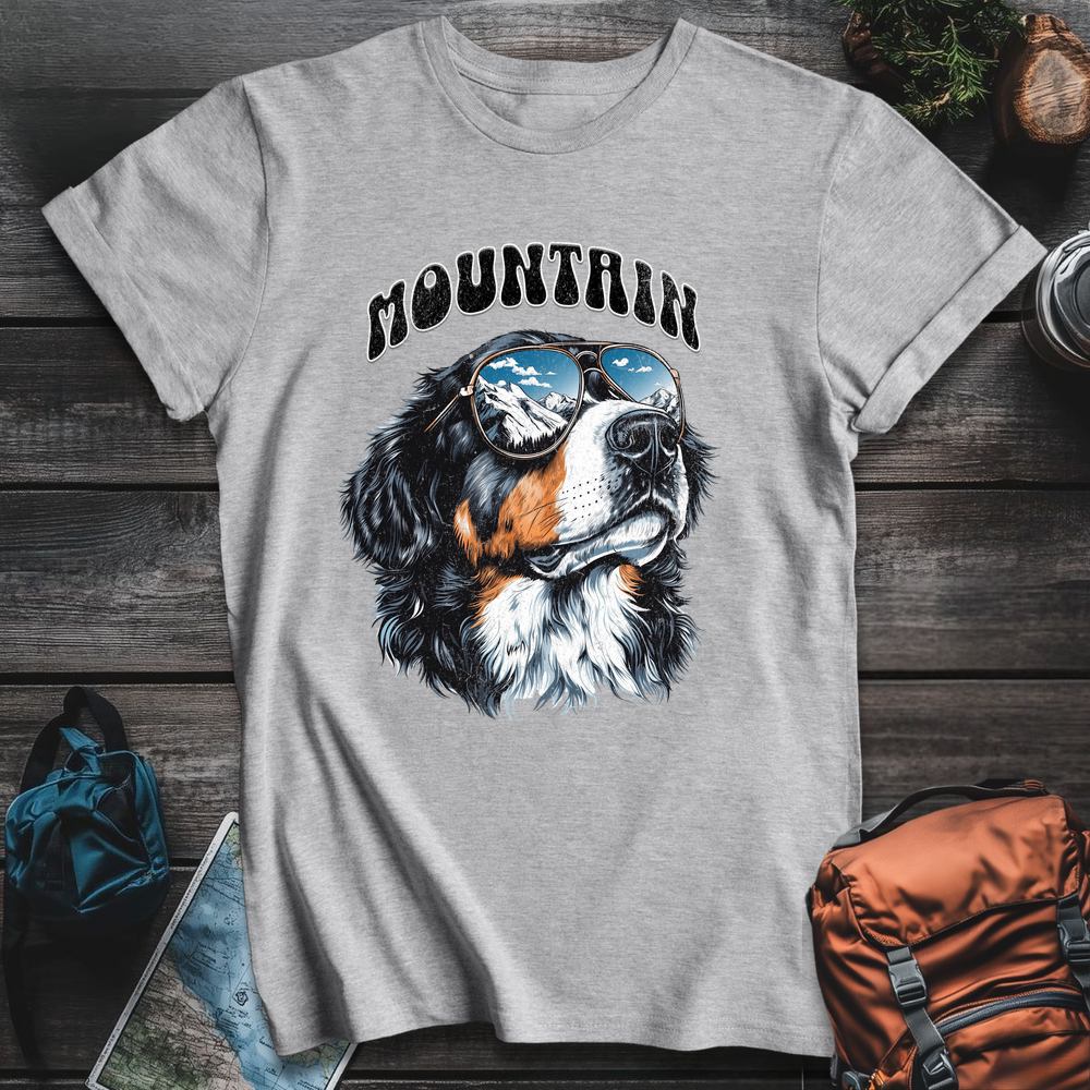 Printify T-Shirt Sport Grey / S Mountain Dog T-Shirt