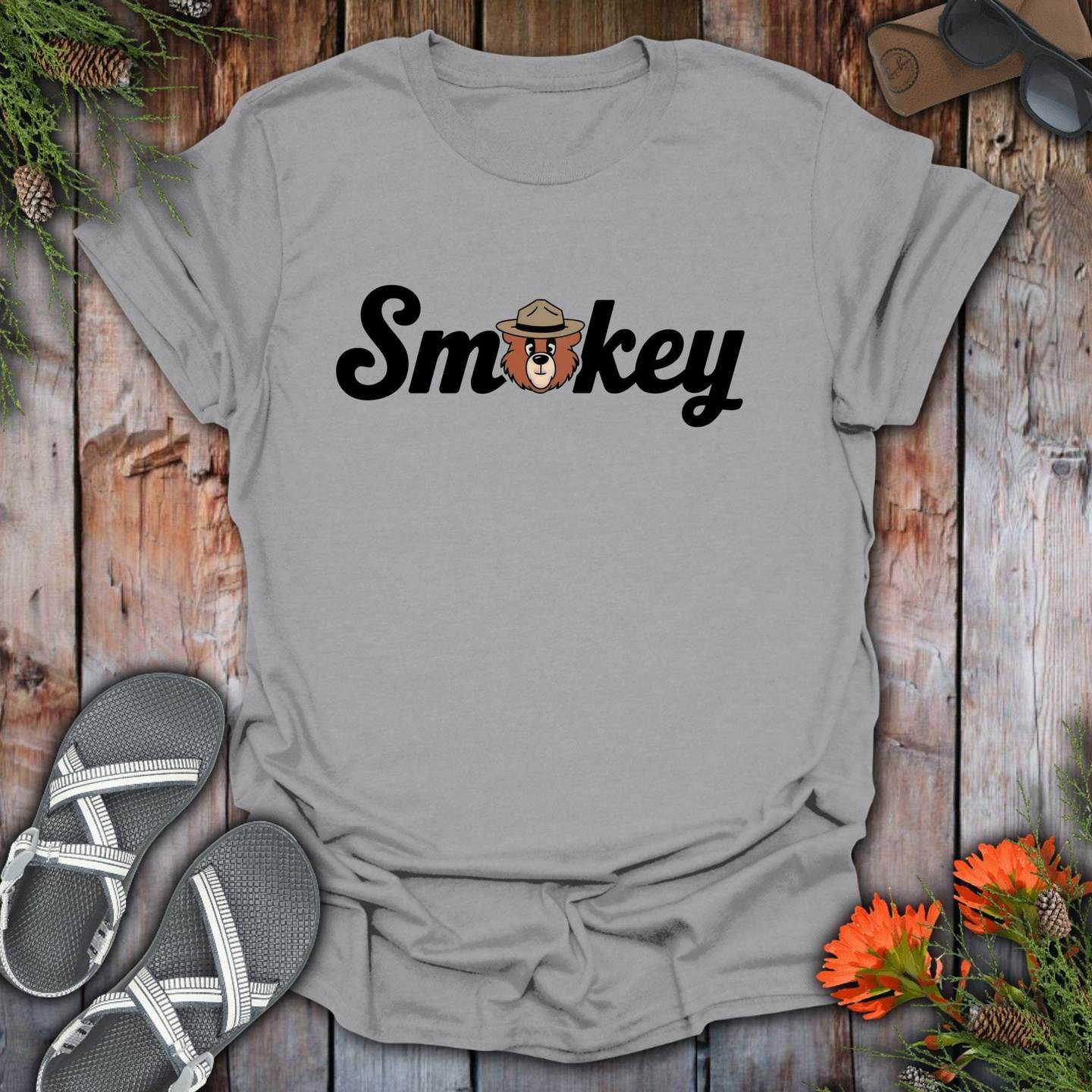 Smokey Cursive T-Shirt