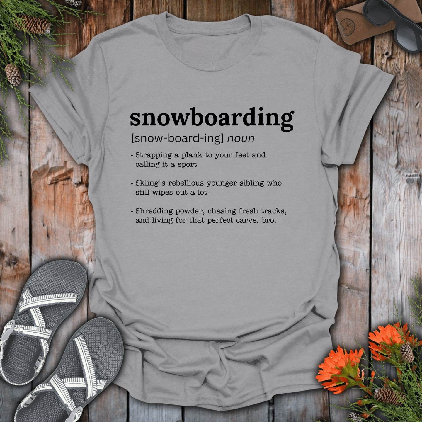 Snowboarding Defined T-Shirt