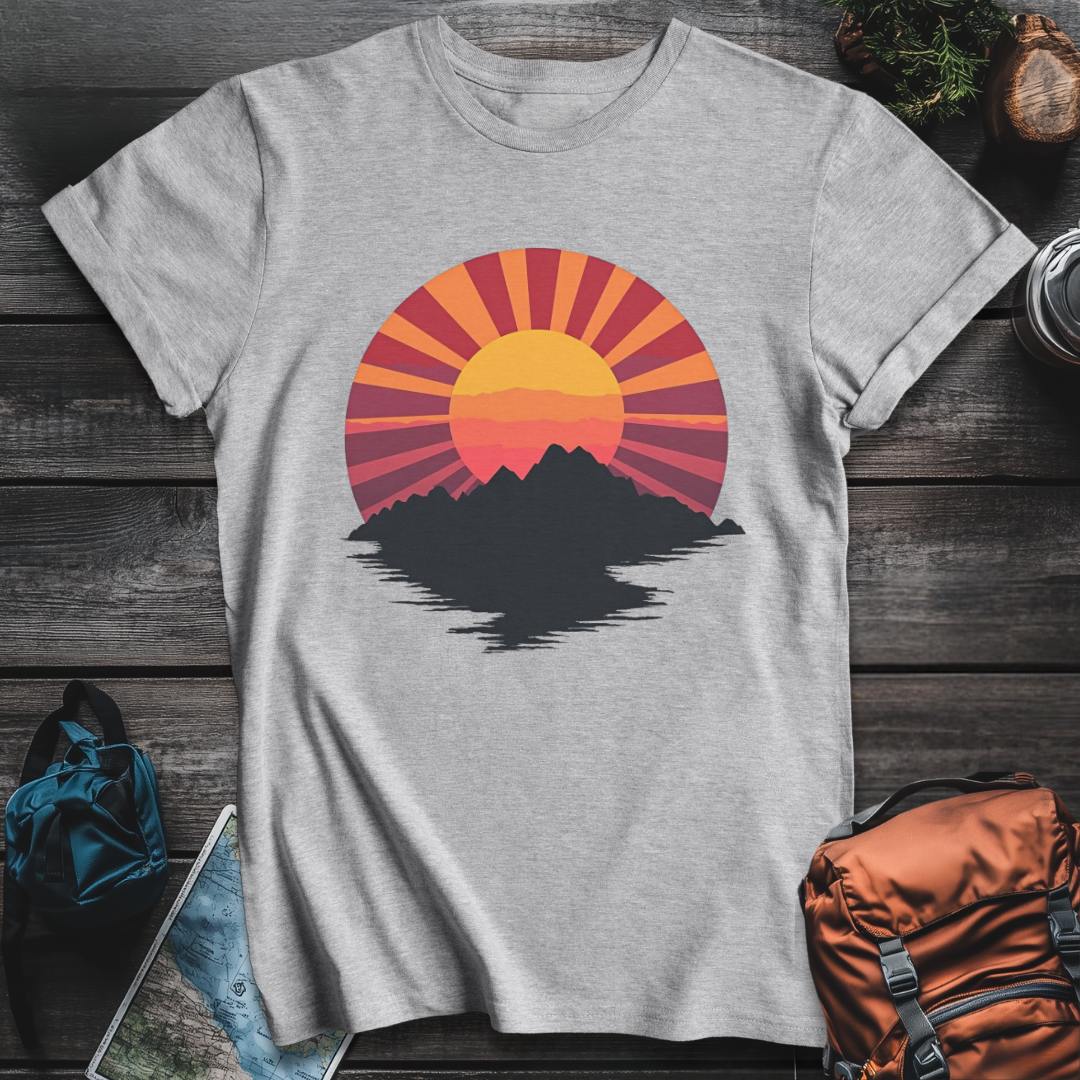 Printify T-Shirt Sport Grey / S Sunset Serenity T-Shirt