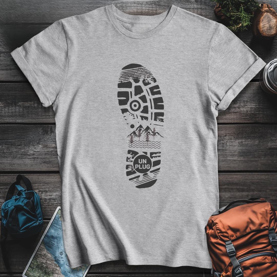 Printify T-Shirt Sport Grey / S Unplug Boot T-Shirt