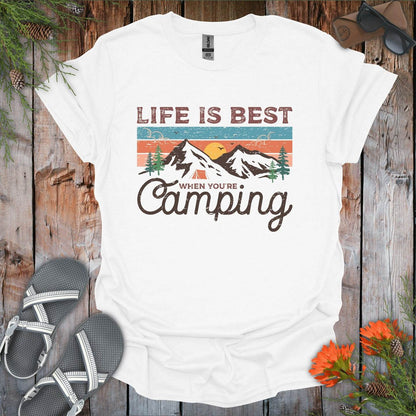 Life Is Best Camping T-Shirt