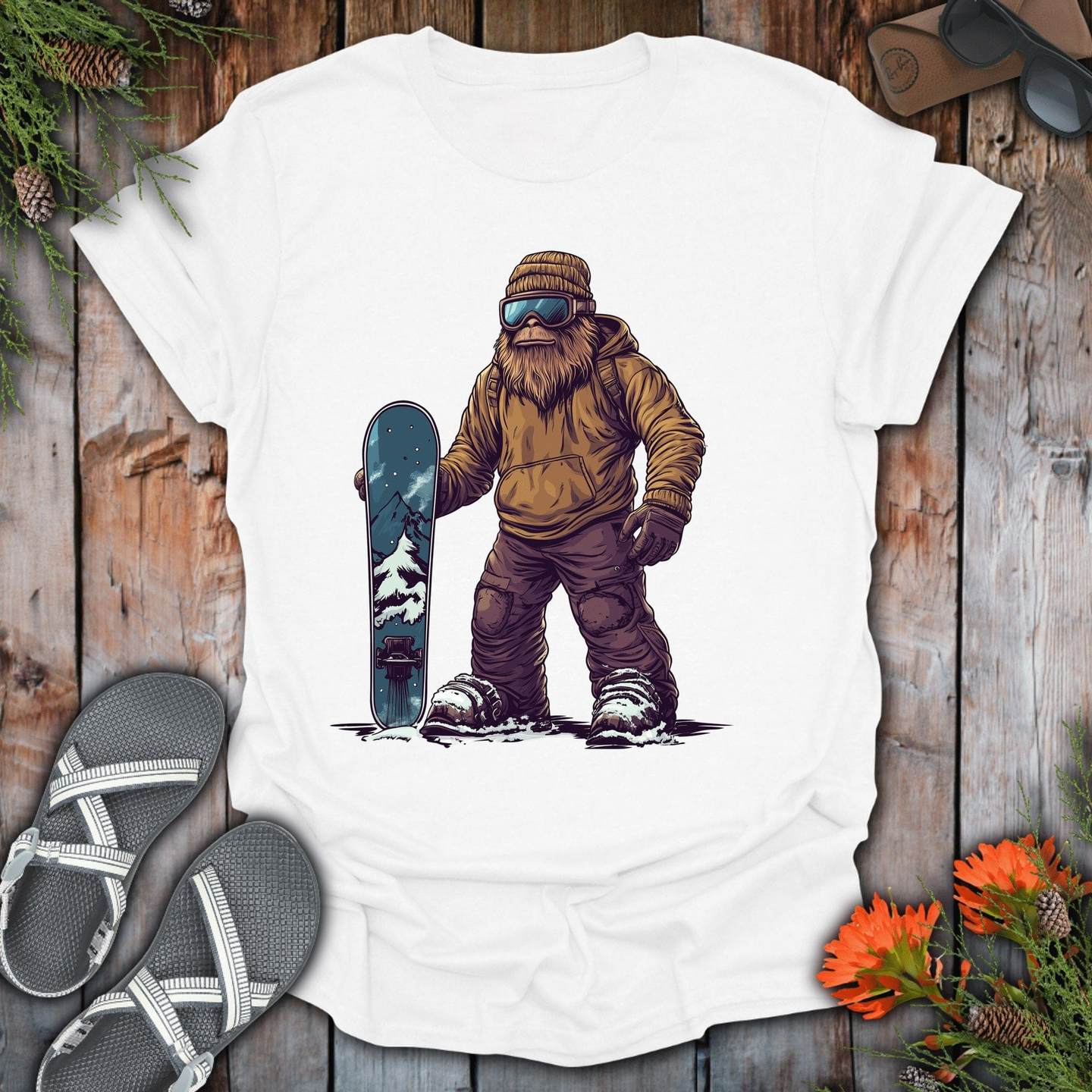 Bigfoot Boarder T-Shirt