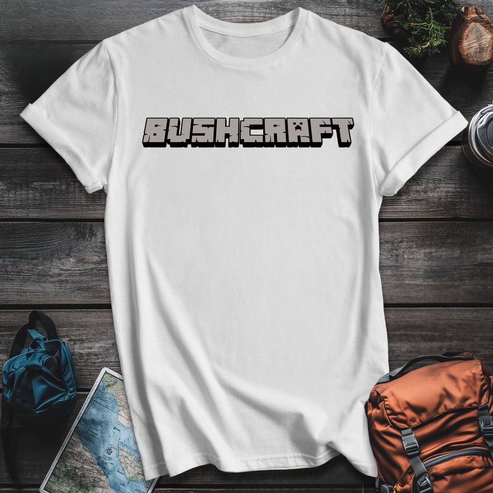 Printify T-Shirt White / S Bushcraft T-Shirt