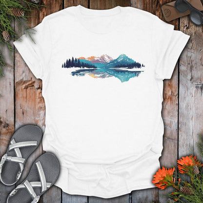 Colored Mountainscape T-Shirt