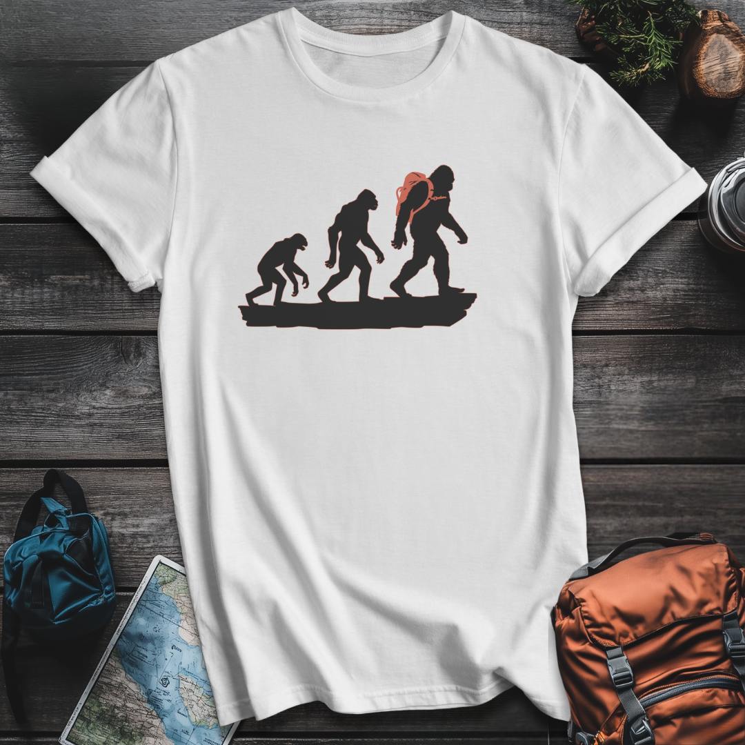 Printify T-Shirt White / S Hiker Evolution T-Shirt