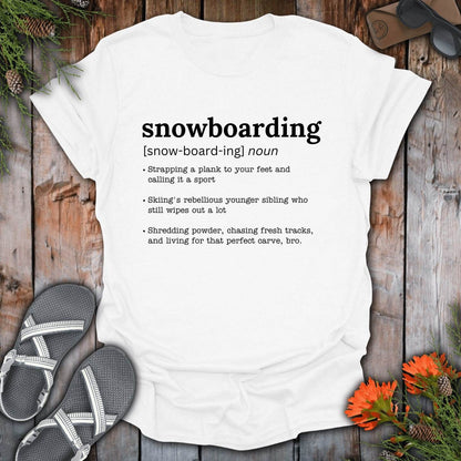 Snowboarding Defined T-Shirt