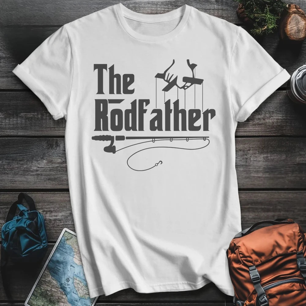 Printify T-Shirt White / S The Rodfather T-Shirt