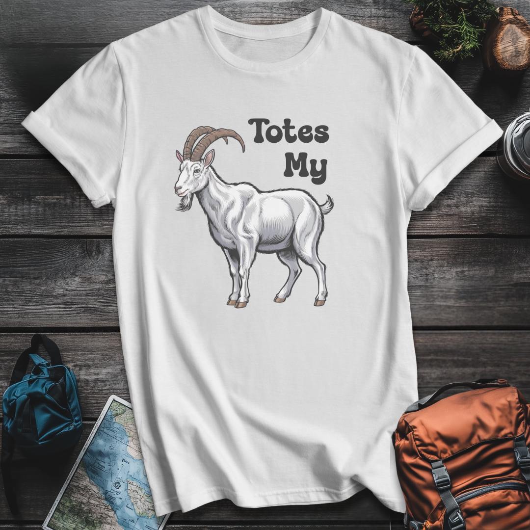 Printify T-Shirt White / S Totes My Goat T-Shirt